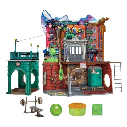 TMNT MOVIE SEWER LAIR PLAYSET