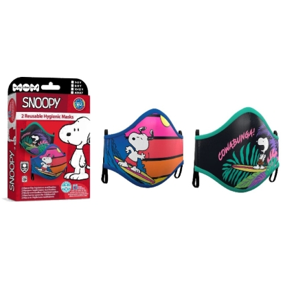 Set De 2 Masques Snoopy 3-5Ans