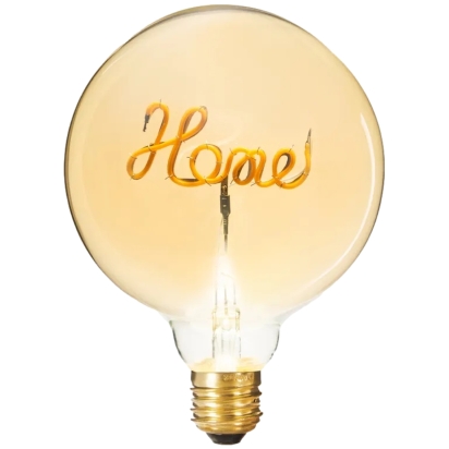 Ampoule LED à poser filament mot Home