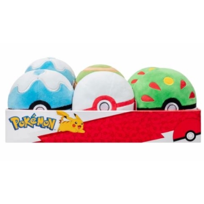 Pokémon - Pokeball Plush assortment