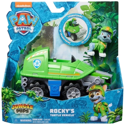 VEHICULE + FIGURINE ROCKY JUNGLE PUPS La