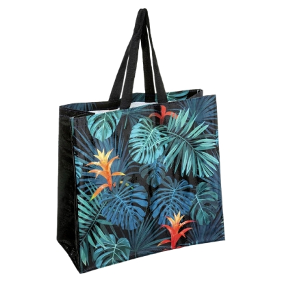 Sac Shopping motif Feuilles