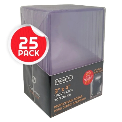 TOPLOADER 25PCS 35PT EVORETRO