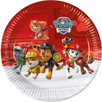 Paw Patrol Ready For Action Assiettes en