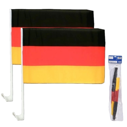 Set 2 Drapeaux auto Allemagne