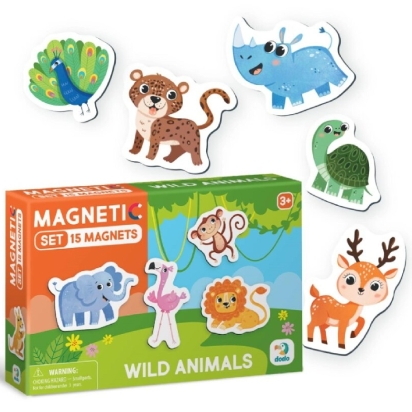 Magnets set Wild animals