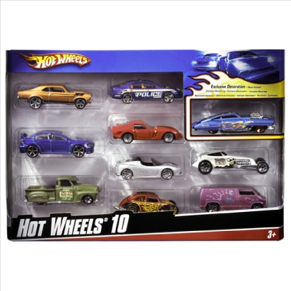 Hot Wheels Basic 10 Car Pack