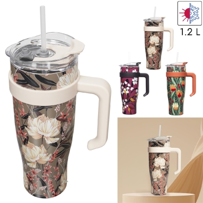 Mug de transport miami Winter flower 1.2