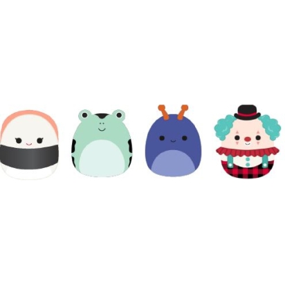 SQMM - Pack de 4 peluches