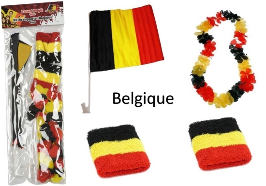 Set Du Supporter 4 Pièces Belgique