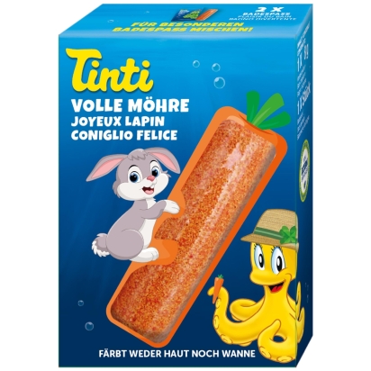 Carotte Petillante De Bain Tinti