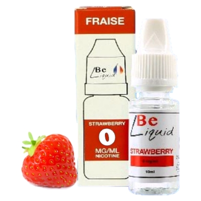 E-liquide FRAISE - 10ML 0mg