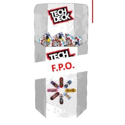 Display Tech Deck 84 x 96mm Boards(asst)