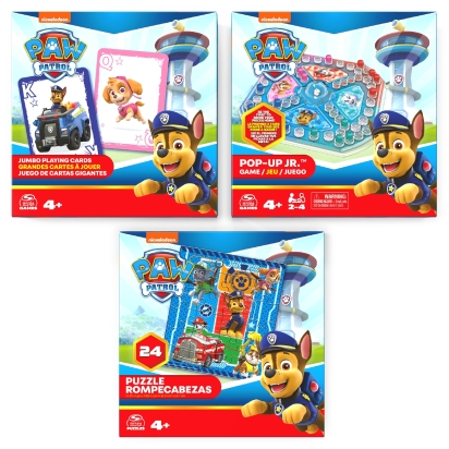 PAW Patrol – 3-pack: PopUp Game, Jumbo C