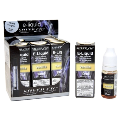 E-liqu.(10ml) Silvercig 6mg VANILLE