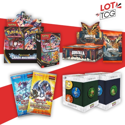 PACK TCG POKEMON ME4 / YU GI OH / GODZILLA