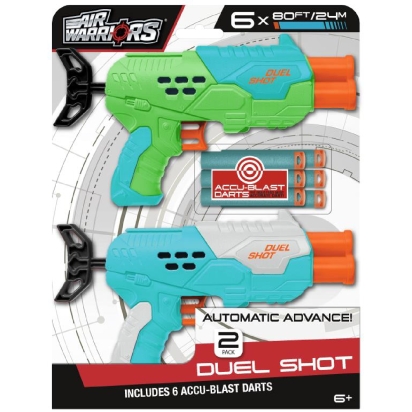 Pack de 2 pistolets Dual Shot