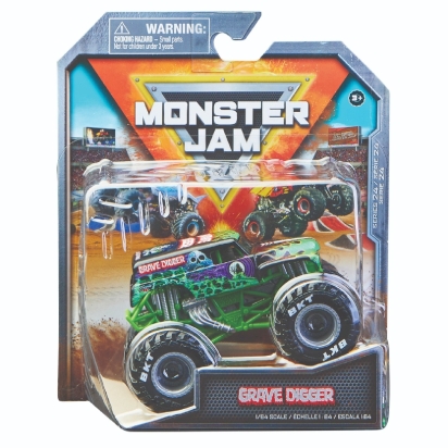 VÉHICULE DIE CAST 1:64 Monster Jam (asso