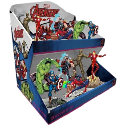 Display 2 étages Marvel