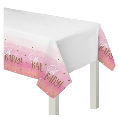 Nappe Oh Baby Girl En Plastique 137 X 25