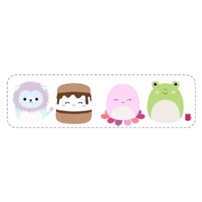 SQMM - Pack de 4 Peluches