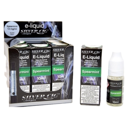 E-liqu.(10ml) Silvercig 12mg SPEARMINT