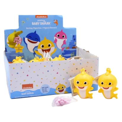 PorteCle 3D Baby Shark + Bonbons