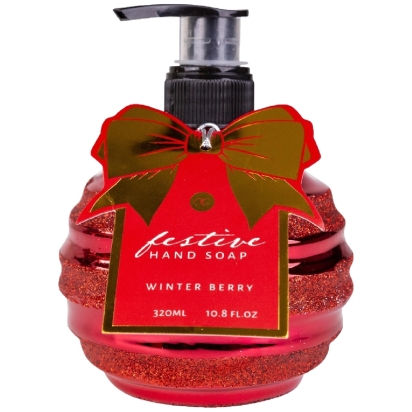 Savon Mains FESTIVE 320ML ROUGE