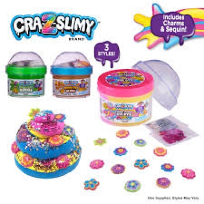 Cra-Z-Slimy Fun Dome Topper Jars