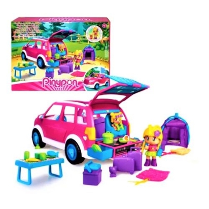 Pinypon - Van avec figurines et accessoi