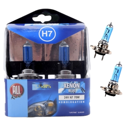 Ampoules Xenon Set X2  24V H7 Camions