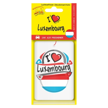 Désodorisant Auto Drapeau Luxembourg