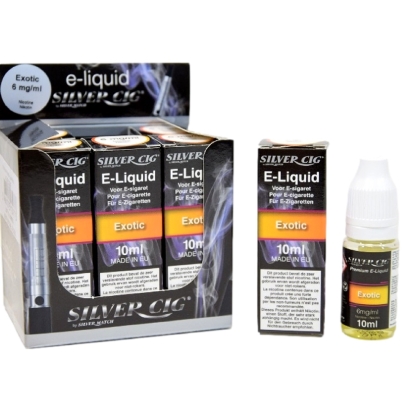 E-liqu.(10ml) Silvercig 6mg EXOTIC