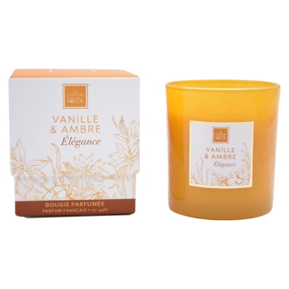 Bougie Parfumée Vanille & Ambre