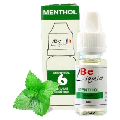 E-liquide MENTHE - 10ML 6mg