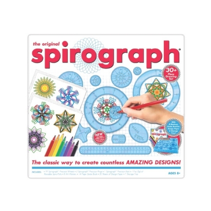 Kit spirographe avec marqueurs