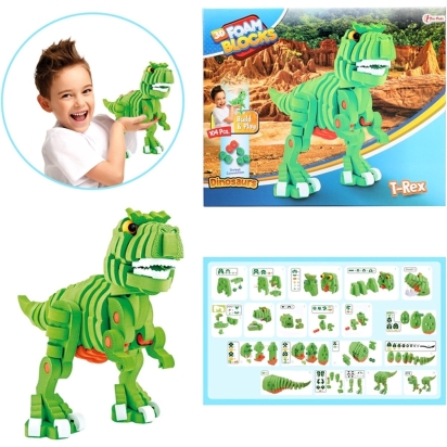 3D puzzle mousse de construct 'Dino T-Re