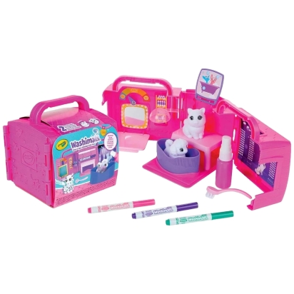 Washimals Pets Beauty Salon Playset