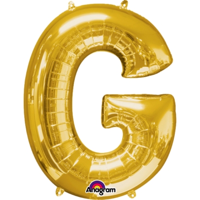 Ballon Foil Minishape Lettre "G" Or A05