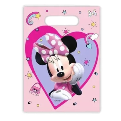 Minnie Junior Sacs de fête en plastique