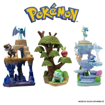 POK Pack 2 figurines et leur habitat - A