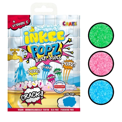 INKEE - Sels de bain Popz