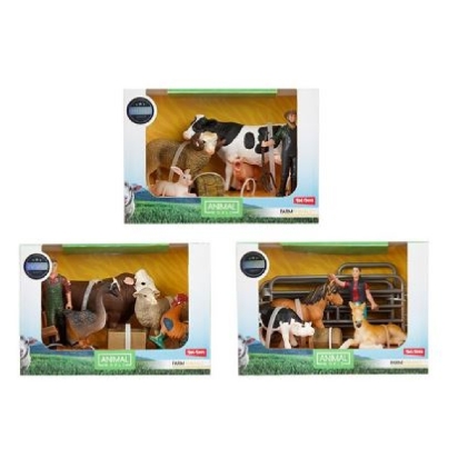 ANIMAL WORLD Set de jeu M -Animaux ferme