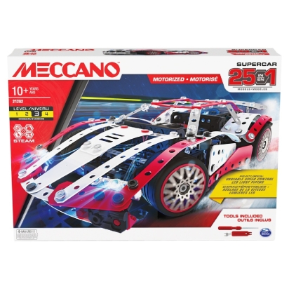 SUPERCAR - 25 MODELES MOTORISES Meccano