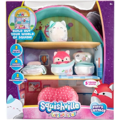 Large Playset Squishville Fifi'S Cottage