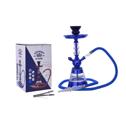 Shisha simple Bleu 35 cm