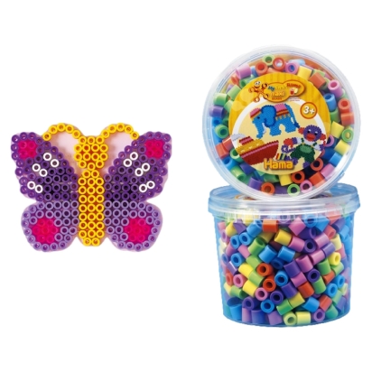 Maxi Pot 600 Perles Pastel Color Hama