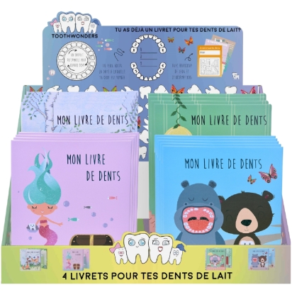 BARQUETTE MON LIVRE DE DENTS 20UVC