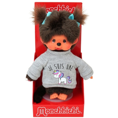 Peluche Monchichi Licorne