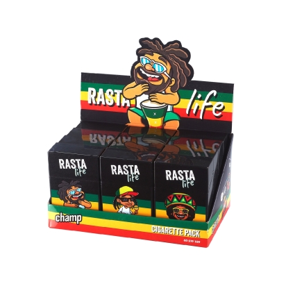 Boîte Push Rasta life 20 cigarettes